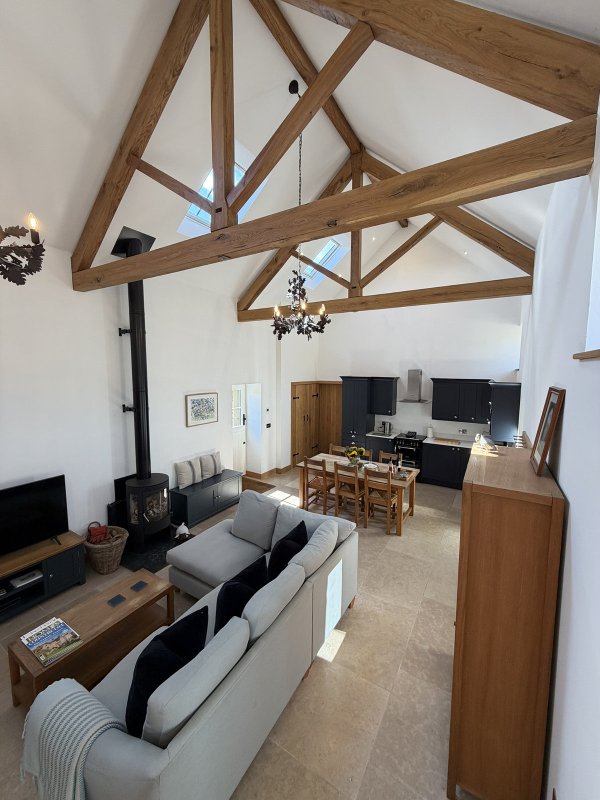 Owl Barn living space